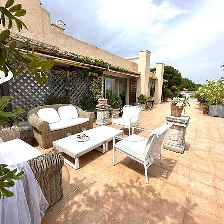 Apartamento Panoramic Sea View Penthouse With Jacuzzi And 450 Sqm Terrace Antibes Exterior foto