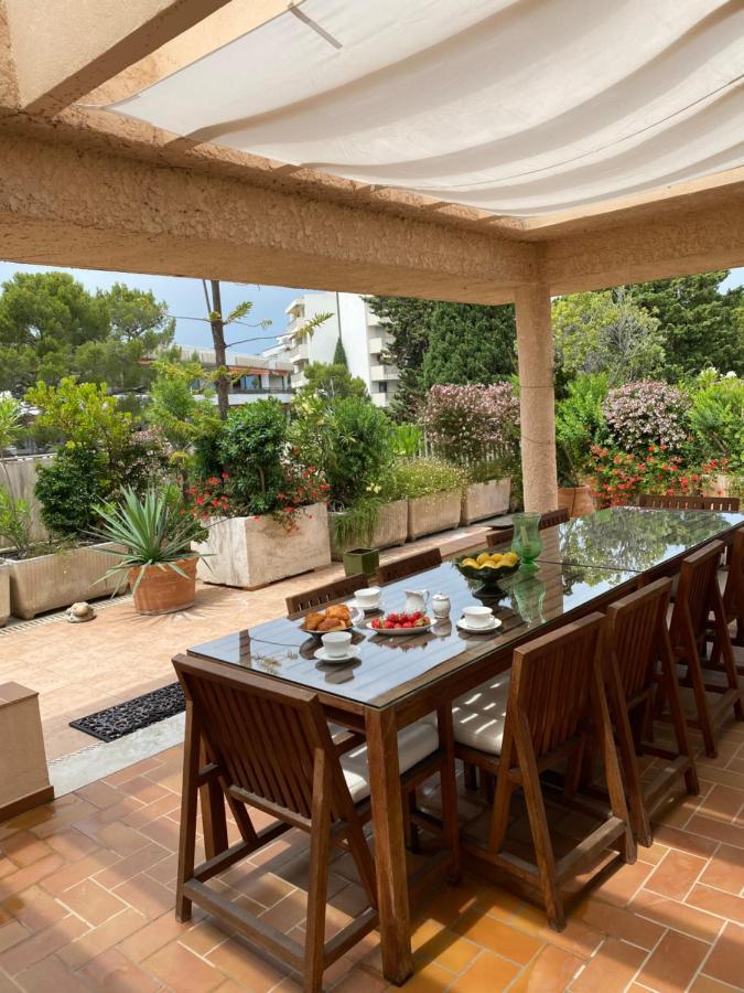 Apartamento Panoramic Sea View Penthouse With Jacuzzi And 450 Sqm Terrace Antibes Exterior foto